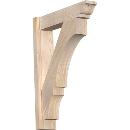 Ekena Millwork Balboa Smooth Traditional Outlooker, Douglas Fir, 5 1/2"W x 22"D x 30"H OUT06X22X30BOA01SDF